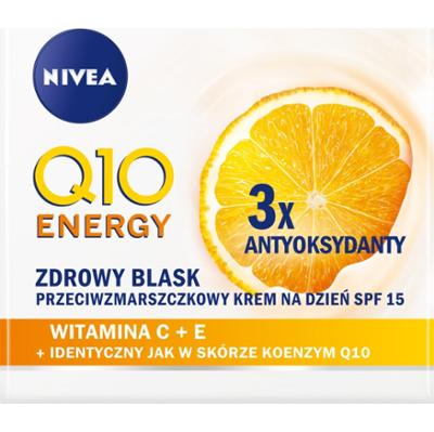 Nivea Q10 Energy Zdrowy Blask Przeciwzmarszczkowy krem na dzień 50ml
