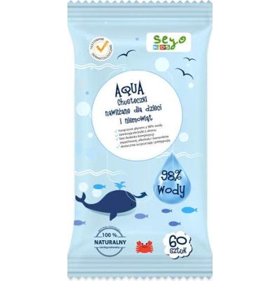 Seyo Kids Aqua 98% Wody Chusteczki 60Szt