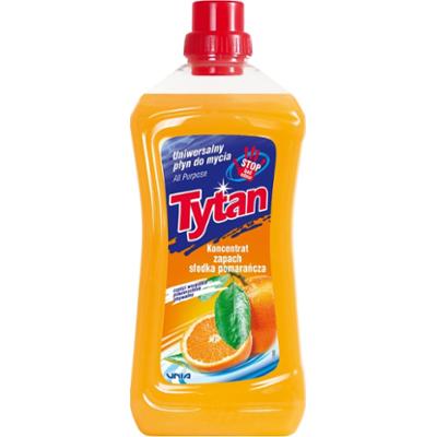 Tytan uniwersalny płyn do mycia koncentrat Pomarańczowy 1L