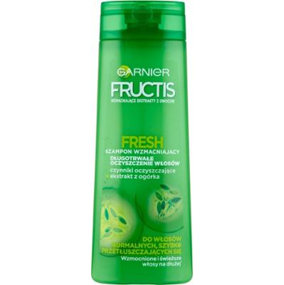 Garnier Fructis Fresh Szampon wzmacniający do włosów normalnych szybko przetłuszczających się 400 ml