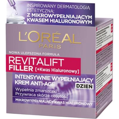 L'Oreal Paris Revitalift Filler Intensywnie wypełniający krem Anti-Age na dzień 40+ 50 ml