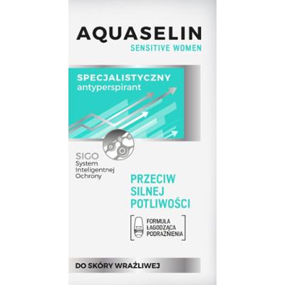 Aquaselin specjalistyczny antyperspirant roll-on Sensitive Women 50 ml