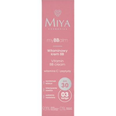 MIYA MyBBalm witaminowy krem BB SPF30 03 BEIGE 30ML