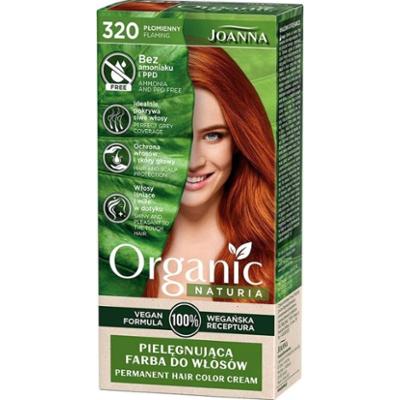 Joanna farba do włosów Naturia Organic Vegan Płomienny 320