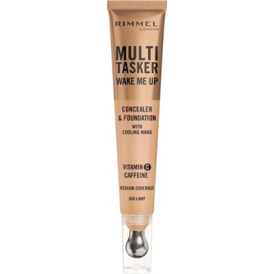 Rimmel Multi Tasker Wake Me Up podkład i korektor 030 Light 20 ml