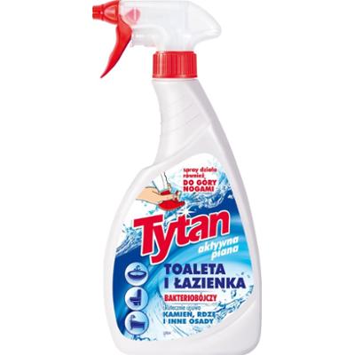 Tytan płyn do mycia toalety i łazienki spray Aktywna Piana 500 ml