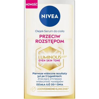 NIVEA Luminous630 olejek-serum do ciała przeciw rozstępom 100 ml