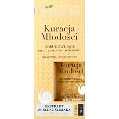 Bielenda Kuracja Młodości Odbudowujące serum przeciwzmarszczkowe na dzień noc 30 ml