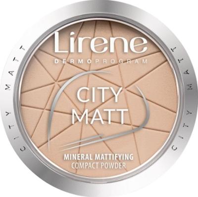 Lirene City Matt puder matujący mineralny 03 Beżowy 9 g