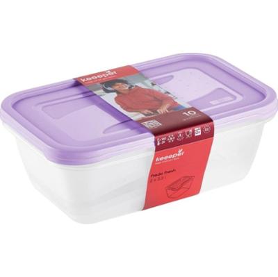 Keeeper Fredo Violet 3,3l Fresh zestaw pojemników na żywność 2 sztuki