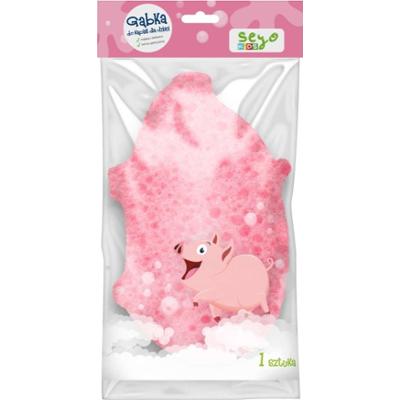 Seyo Kids Gąbka Świnka 1Szt