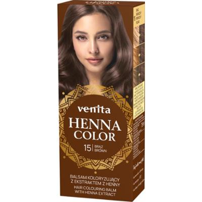 Venita Henna Color ziołowy balsam 15 Brąz 75ml