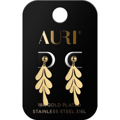 Auri kolczyki listki 2 sztuki