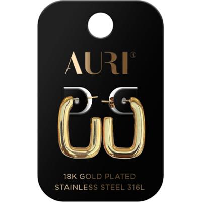 Auri Kolczyki Owal Połotwarte