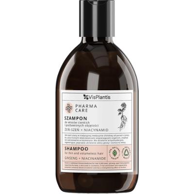 Pharma Care Szampon do włosów cienkich i pozbawionych objętości, żeń-szeń + niacynamid 500ml