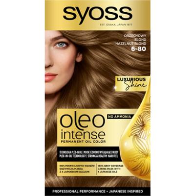 Syoss Oleo Intense Farba do włosów 6-80 orzechowy blond