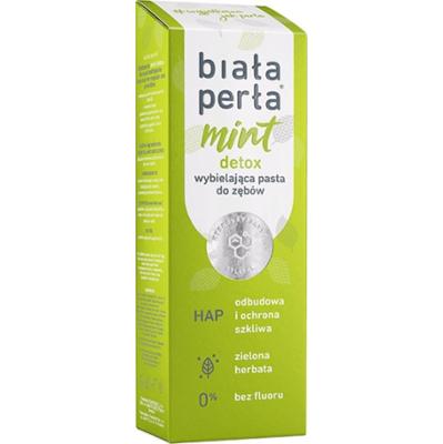 Biała Perła Mint Detox Pasta do zębów wybielająca 75 ml