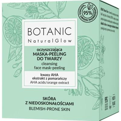 Botanic Natural Glow oczyszczająca maska-peeling do twarzy 50 ml