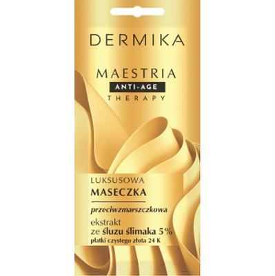 Dermika Maestria maska przeciwzmarszczkowa ze sluzem ślimaka 5% 7 g