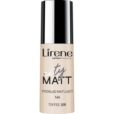 Lirene City Matt Podkład matujący toffee 208 30 ml