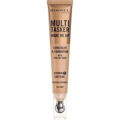 Rimmel Multi Tasker Wake Me Up podkład i korektor 040 Ivory 20 ml