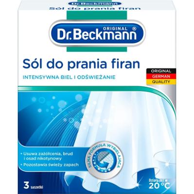 Dr. Beckmann Sól do prania firan 3 x 40 g