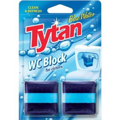 Tytan Kostka do spłuczki wc Blue Water 2x50 g
