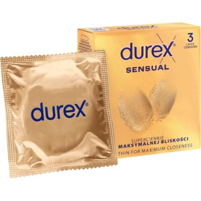 Durex Sensual prezerwatywy 3 sztuki