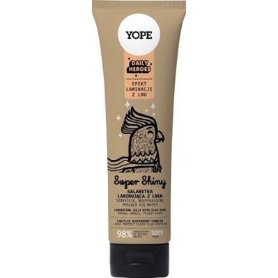 Yope Super Shiny galaretka laminująca do włosów 140 ml