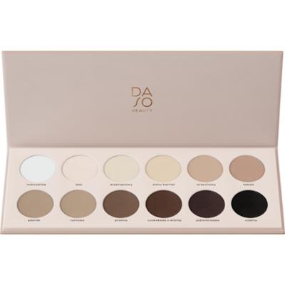 Daso Beauty paleta cieni do powiek "Harmonijny Mat"