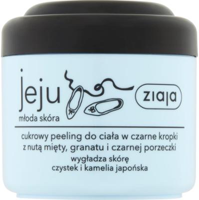 Ziaja Jeju Cukrowy peeling do ciała w czarne kropki 200 ml