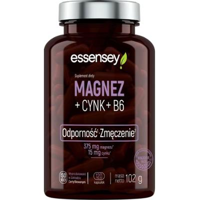 Essensey Magnez + Cynk + B6 120 kapsułek