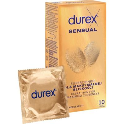 Durex Sensual prezerwatywy 10 sztuk