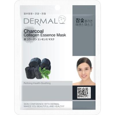 Dermal Charcoal Collagen Essence kolagenowa maska do twarzy z węglem 23 g