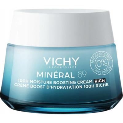 Vichy Mineral 89 Bogaty Krem Nawilżający Do Twarzy 100H 50ml