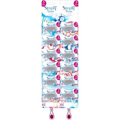 Gillette Simply Venus 3 Maszynka jednorazowa do golenia, 1 sztuka