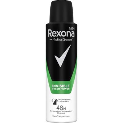 Rexona Men Invisible Fresh Power Antyperspirant w sprayu 150 ml