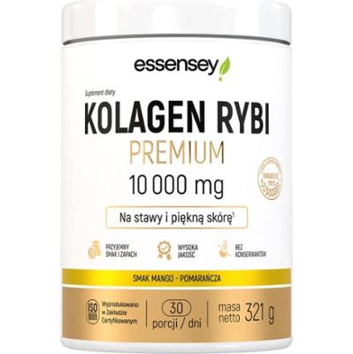 Essensey Kolagen Rybi Premium 10000 mg Mango Pomarańcza 321 g