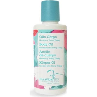 Puravida Bio Experience Line, Olejek do ciała Geranium & Ylang Ylang, 150ml