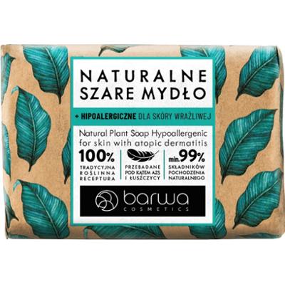 Barwa Naturalne Mydło Hipoalergiczne Szare dla skóry wrażliwej 90 g