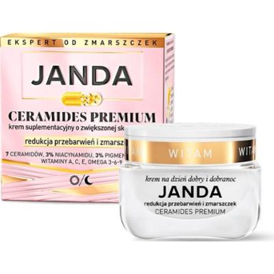 Janda Ceramides Premium Krem redukcja przebarwień i zmarszczek 50ml