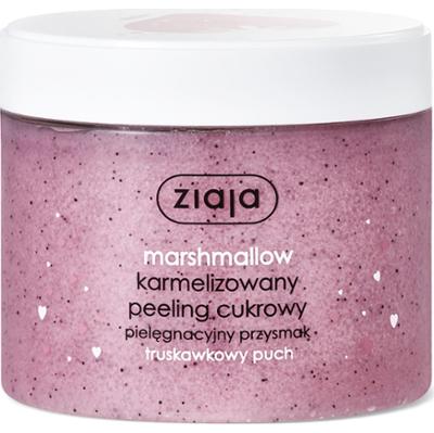 ZIAJA Marshmallow karmelizowany peeling cukrowy truskawkowy puch 300 ml