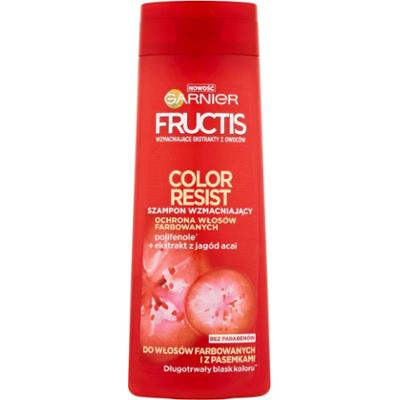 Garnier Fructis Color Resist Szampon wzmacniający do włosów farbowanych i z pasemkami 400 ml
