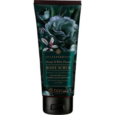 Barwa peeling do ciała ujędrniająco-odżywczy Orange & White Flowers SPA EXPERIENCE 180 180ml