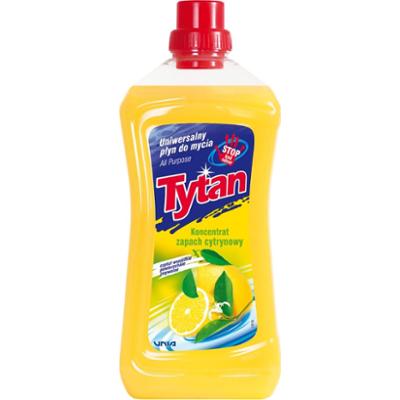 Tytan uniwersalny płyn do mycia koncentrat Cytrynowy 1L