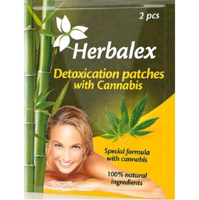 Herbalex plastry oczyszczające konopie 2 szt.