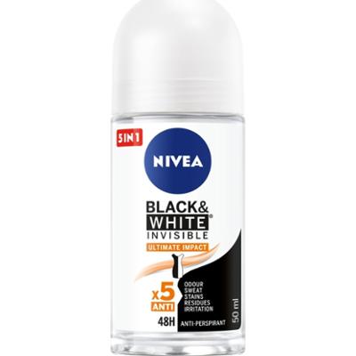 Nivea Black&White Invisible Ultimate Impact Antyperspirant Roll ON 50 ml