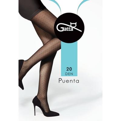 Gatta Puenta 20 den Rajstopy wzór nero r3, 1szt.
