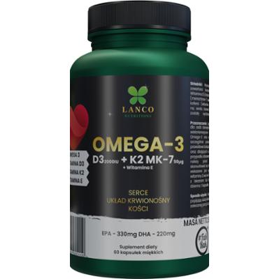 Lanco OMEGA3+D3+K2 60szt