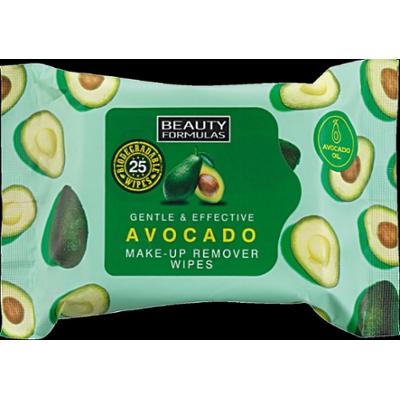Beauty Formulas chusteczki do demakijażu z olejkiem z awokado szt.